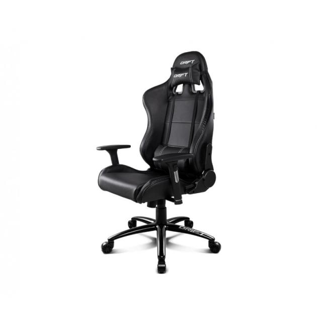 DRIFT - DR200 Silla para videojuegos de PC Asiento acolchado Negro