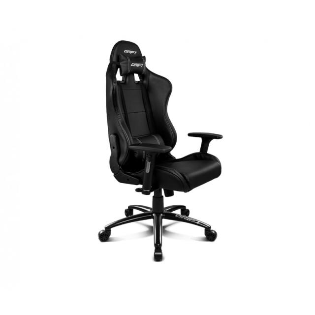 DRIFT - DR200 Silla para videojuegos de PC Asiento acolchado Negro