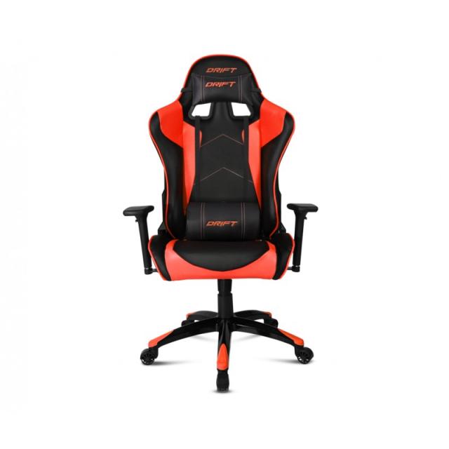 DRIFT - DR300 Silla para videojuegos de PC Asiento acolchado Negro, Rojo