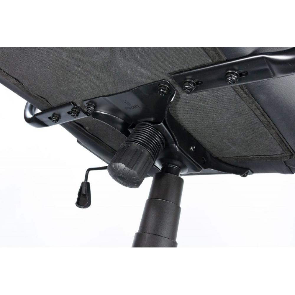 TALIUS - Silla Gecko gaming negra/amarilla, brazos fijos, butterfly, base nylon, ruedas nylon, gas cla