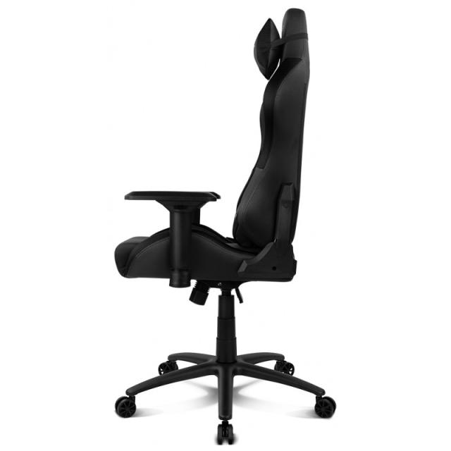 DRIFT - DR250 Silla para videojuegos de PC Asiento acolchado tapizado Negro, Carbono