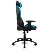 DRIFT - DR250 Silla para videojuegos de PC Asiento acolchado tapizado Negro, Azul
