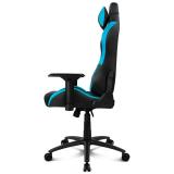 DRIFT - DR250 Silla para videojuegos de PC Asiento acolchado tapizado Negro, Azul