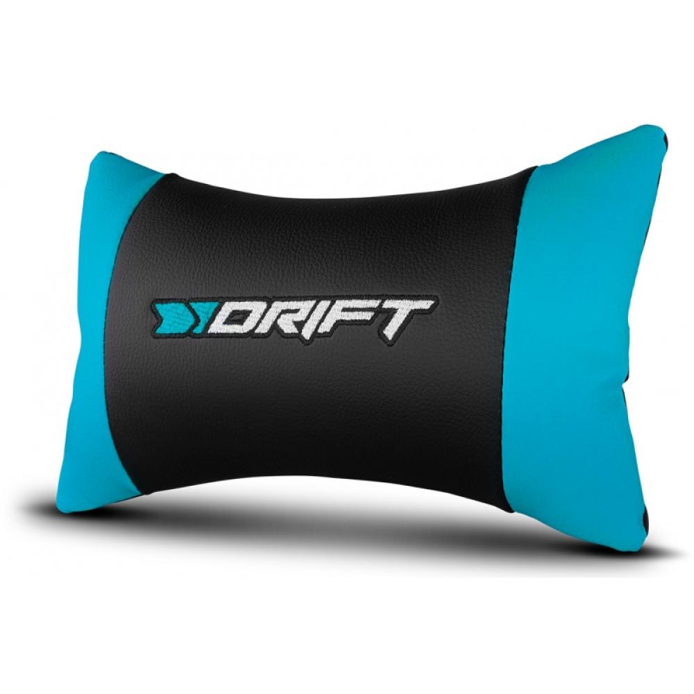 DRIFT - DR250 Silla para videojuegos de PC Asiento acolchado tapizado Negro, Azul