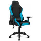 DRIFT - DR250 Silla para videojuegos de PC Asiento acolchado tapizado Negro, Azul