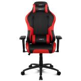 DRIFT - DR250 Silla para videojuegos de PC Asiento acolchado tapizado Negro, Rojo