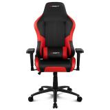 DRIFT - DR250 Silla para videojuegos de PC Asiento acolchado tapizado Negro, Rojo