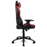 DRIFT - DR250 Silla para videojuegos de PC Asiento acolchado tapizado Negro, Rojo