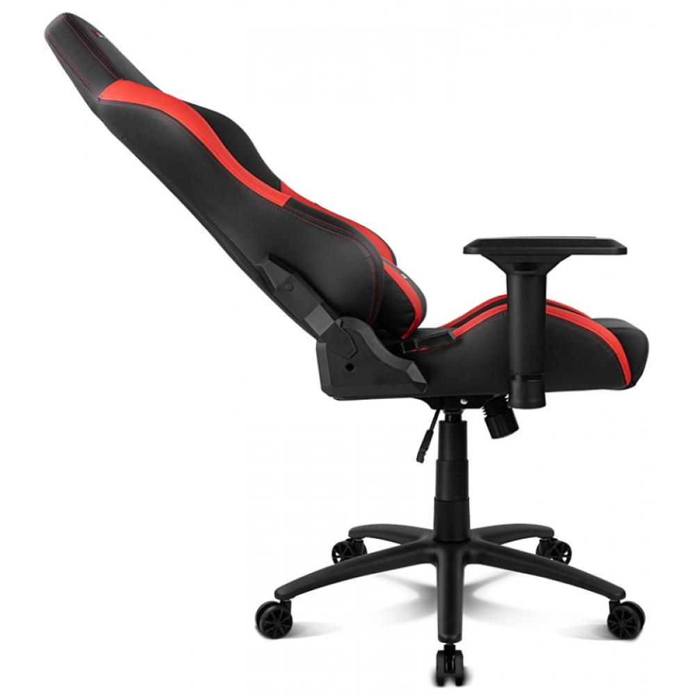 DRIFT - DR250 Silla para videojuegos de PC Asiento acolchado tapizado Negro, Rojo