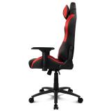DRIFT - DR250 Silla para videojuegos de PC Asiento acolchado tapizado Negro, Rojo