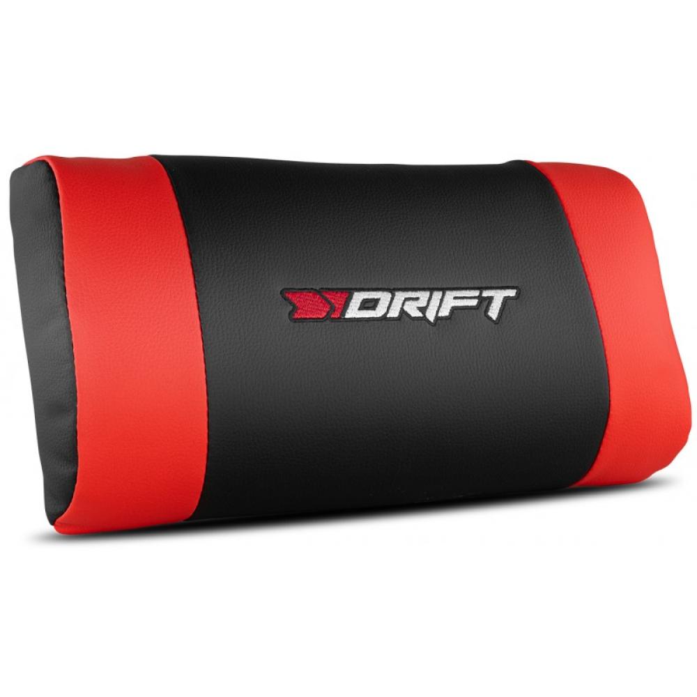DRIFT - DR250 Silla para videojuegos de PC Asiento acolchado tapizado Negro, Rojo