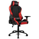 DRIFT - DR250 Silla para videojuegos de PC Asiento acolchado tapizado Negro, Rojo