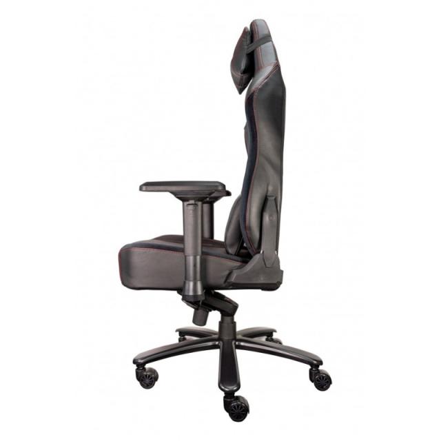 TALIUS - MAMUT Silla para videojuegos universal Asiento acolchado Negro, Rojo