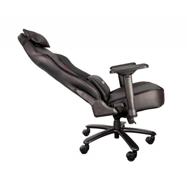 TALIUS - MAMUT Silla para videojuegos universal Asiento acolchado Negro, Rojo