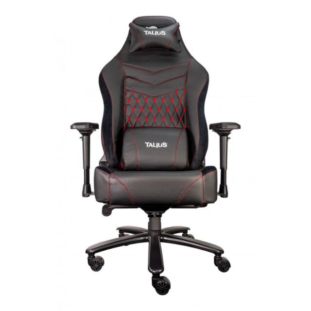 TALIUS - MAMUT Silla para videojuegos universal Asiento acolchado Negro, Rojo