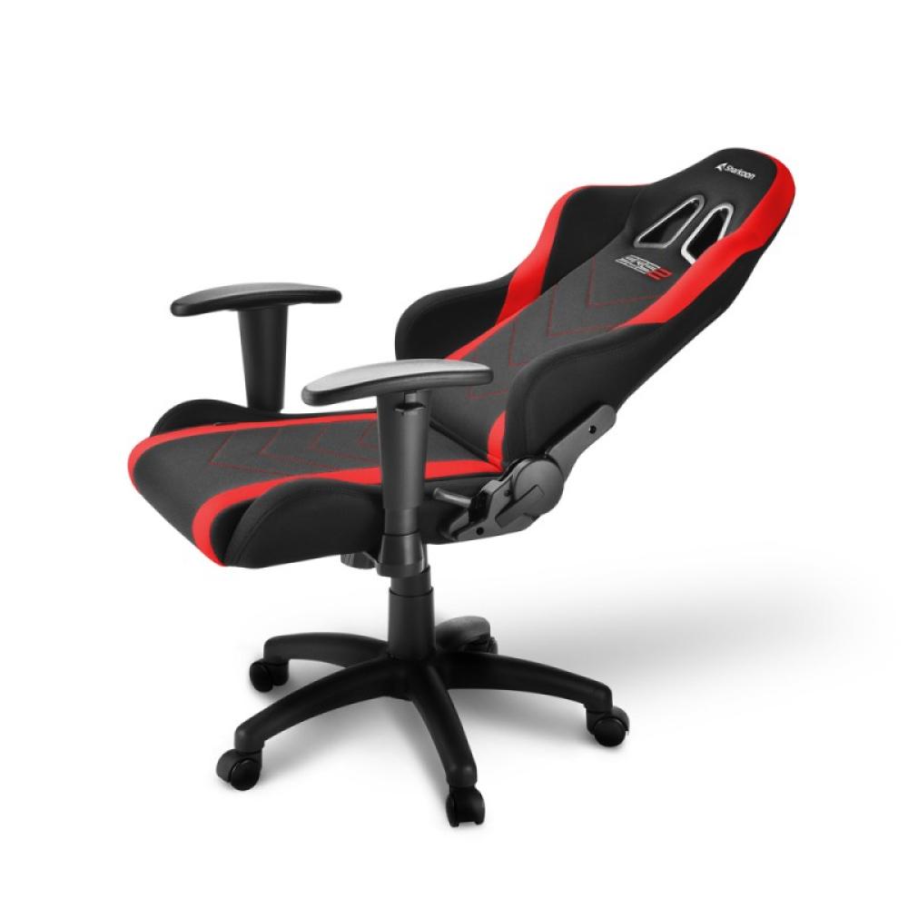 Sharkoon - Skiller SGS2 Jr. Silla para videojuegos universal Asiento acolchado Negro, Rojo