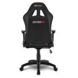 Sharkoon - Skiller SGS2 Jr. Silla para videojuegos universal Asiento acolchado Negro, Rojo