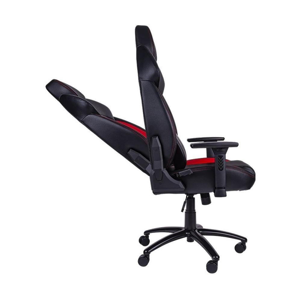 Thermaltake - GGC-VCO-BRLWDS-01 silla para videojuegos Butaca para jugar Asiento acolchado Negro, Rojo