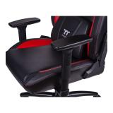 Thermaltake - GGC-VCO-BRLWDS-01 silla para videojuegos Butaca para jugar Asiento acolchado Negro, Rojo