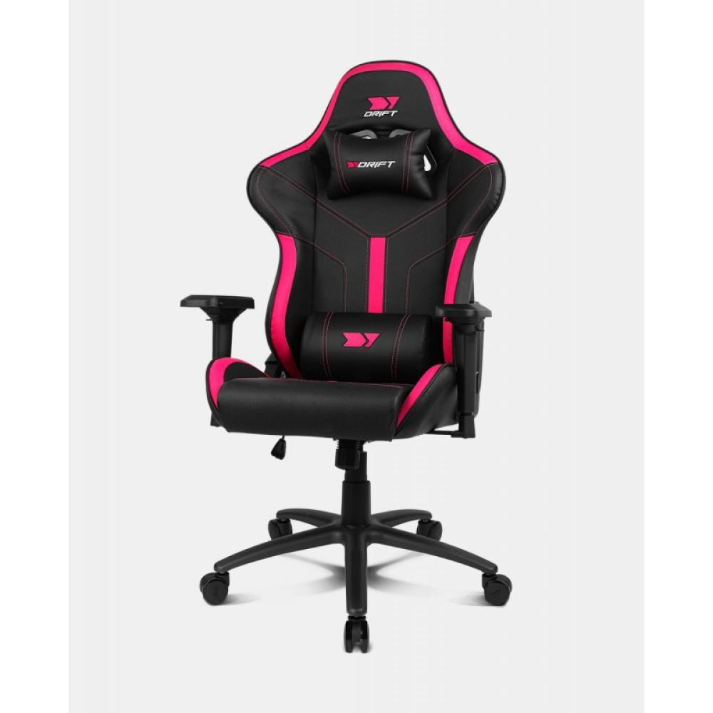 DRIFT - DR350 Butaca para jugar Asiento acolchado Negro, Rosa