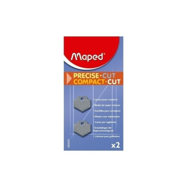 Maped - CUCHILLA MAPED CIZALL.ROD.COMPACT C.(2u) - Pack de 12 unidades