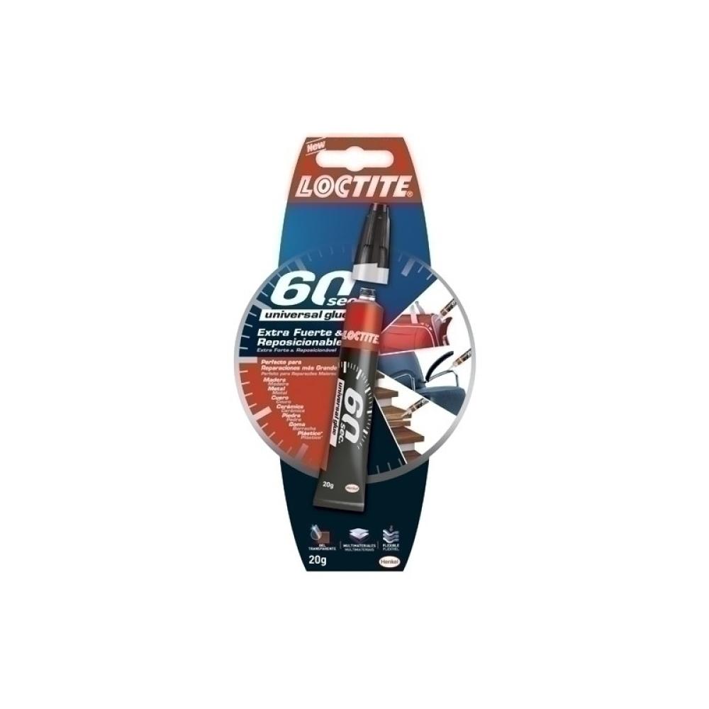 Loctite - PEGAMENTO UNIV. LOTITE 60 SEG.