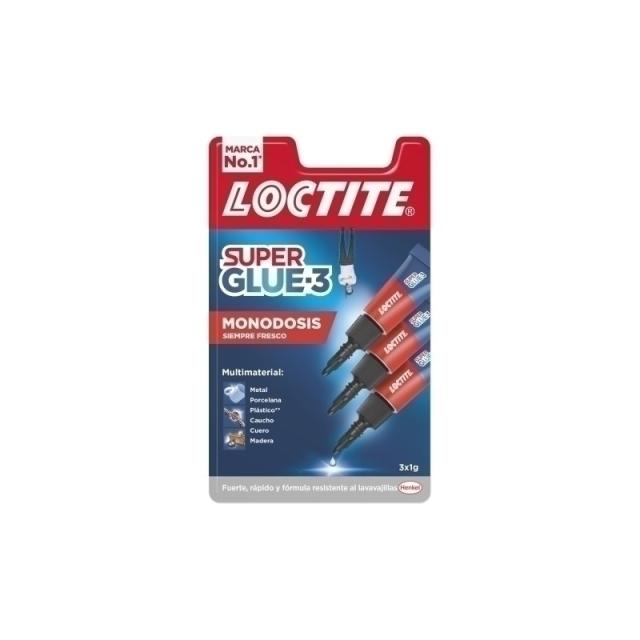 Loctite - PEGAMENTO INST.SUPER GLUE-3 3x1g M.TRIO