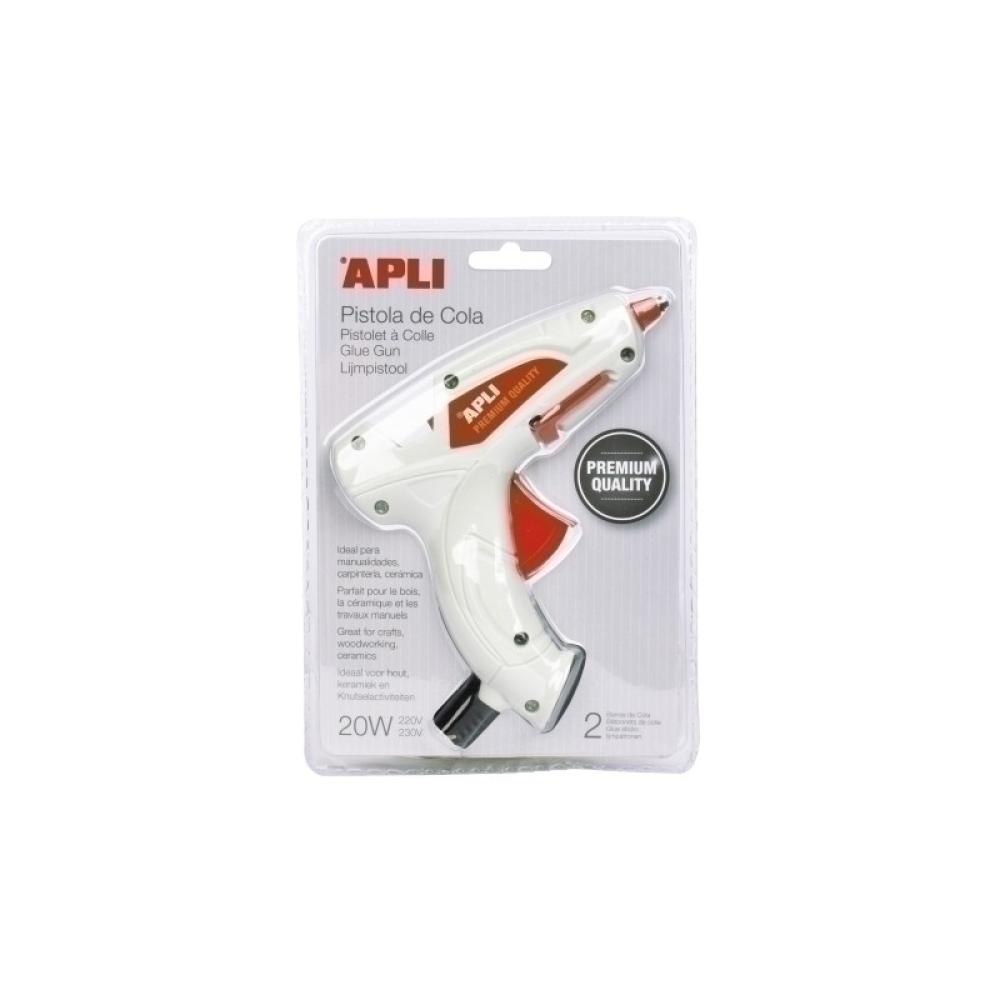 APLI - PISTOLA COLA TERMOFUSIBLE APLI 20W
