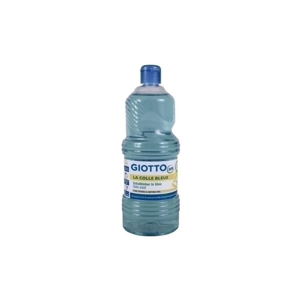 Giotto - COLA AZUL-TRANSP. GIOTTO BIB ESCOLAR 1Kg - Pack de 6 unidades