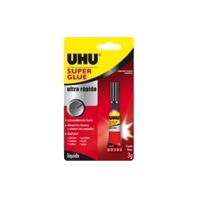 UHU - PEGAMENTO INST.UHU 3ml (blister)