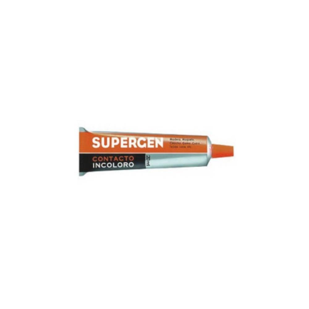 Supergen - ADHESIVO DE CONTACTO INCOLORO EN TUBO TIPO CLASICO 20ML. SUPERGEN 62601-00000-03