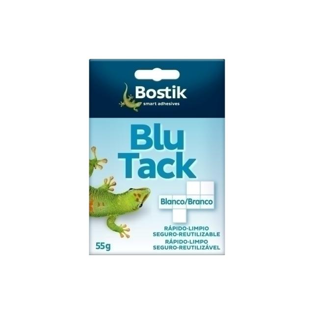 Plico - MASILLA ADHESIVA BLU-TACK BLANCO CUART.