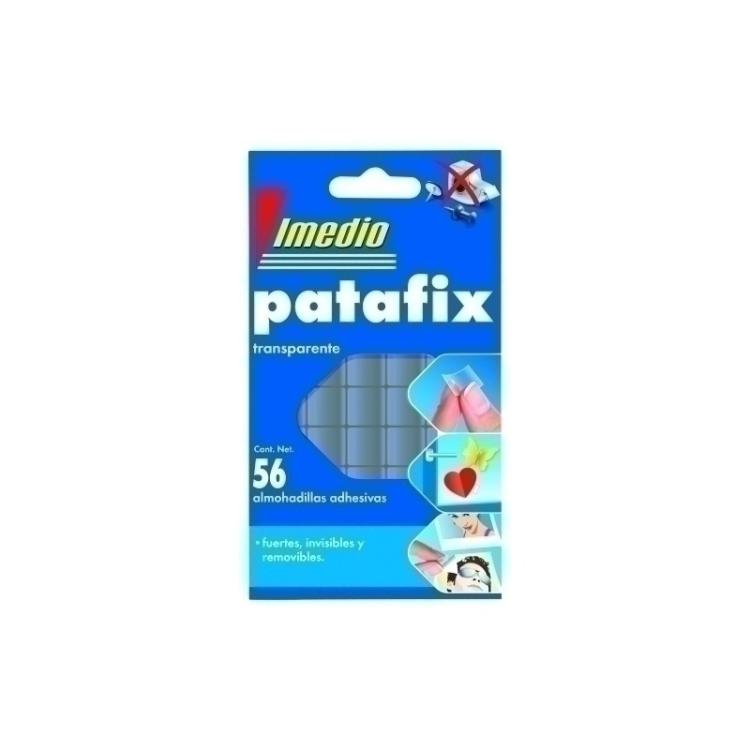 Imedio - MASILLA ADHESIVA IMEDIO PATAFIX TRAN.56u - Pack de 12 unidades