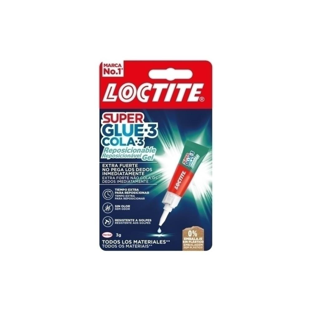 Loctite - PEGAMENTO INST.SUPER GLUE-3 REPOSIC. 3g - Pack de 12 unidades