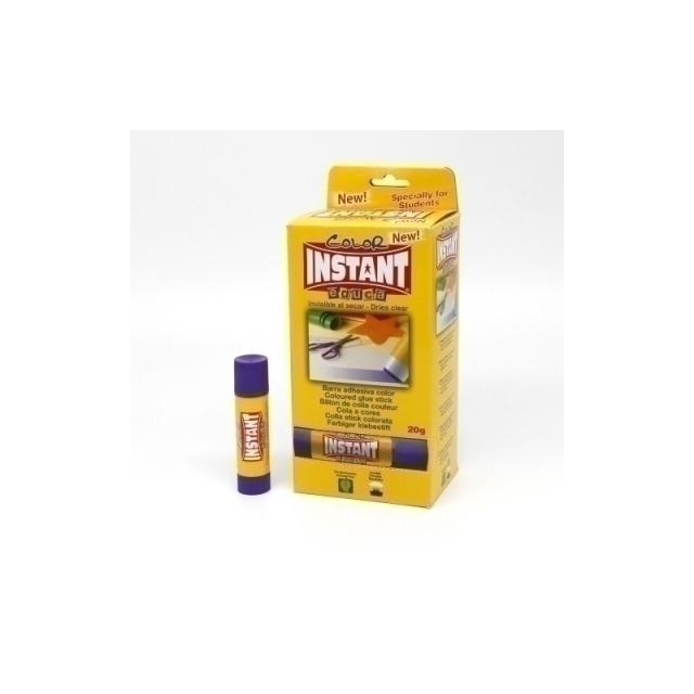 INSTANT - BARRA PEGAMENTO INSTANT EDUCA 20g - Pack de 24 unidades