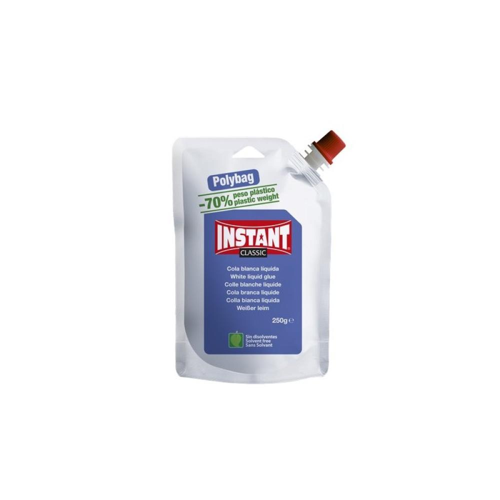 INSTANT - COLA BLANCA INSTANT POLYBAG 250g - Pack de 6 unidades