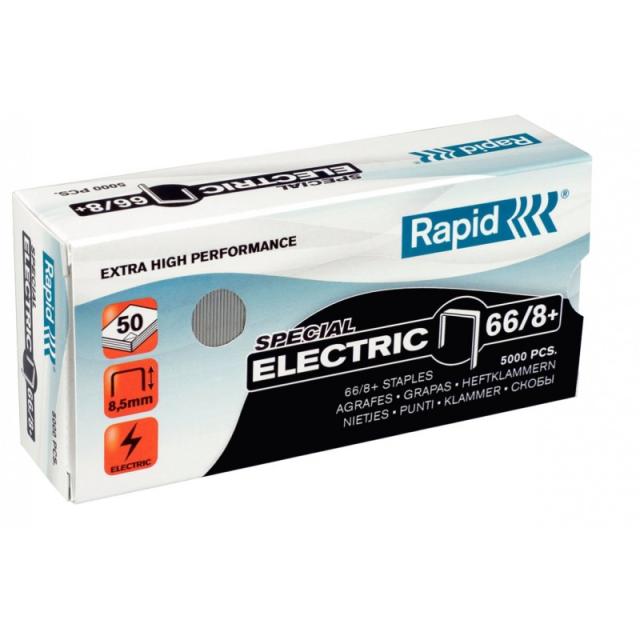 Rapid - 66/8+ Paquete de grapas 5000 grapas