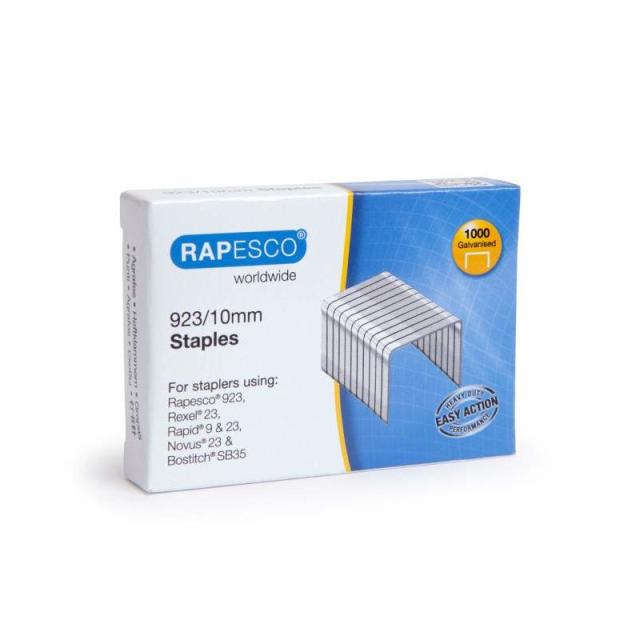 Rapesco - 1237 Paquete de grapas 1000 grapas