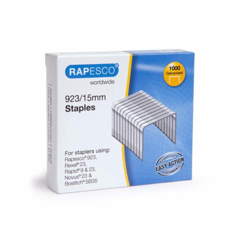 Rapesco - 1239 Paquete de grapas 1000 grapas