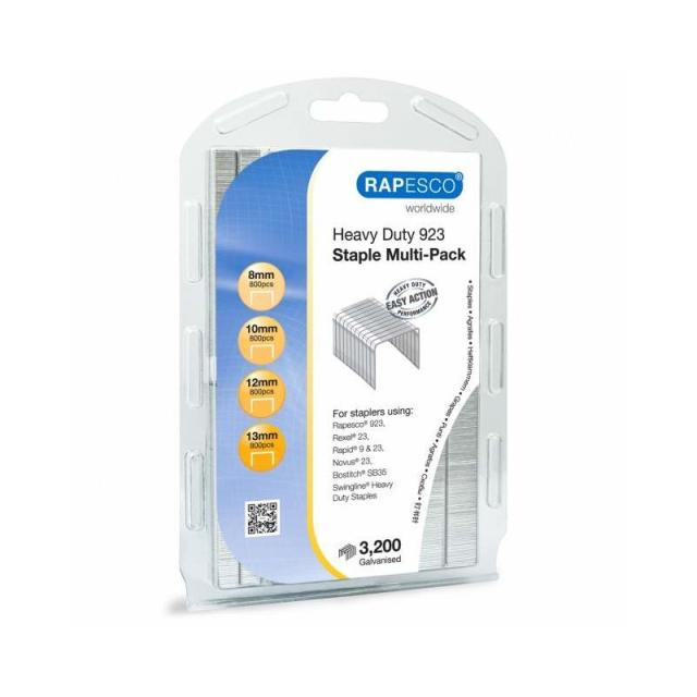 Rapesco - 1246 Paquete de grapas 3200 grapas