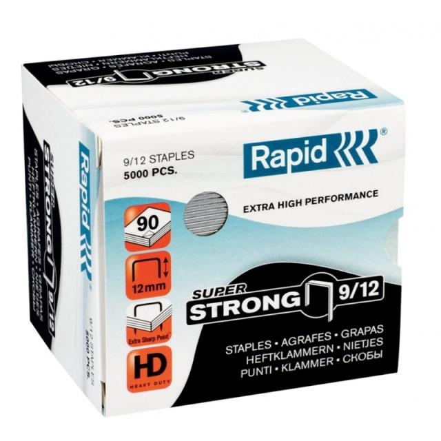 Rapid - 9/12 Paquete de grapas 5000 grapas