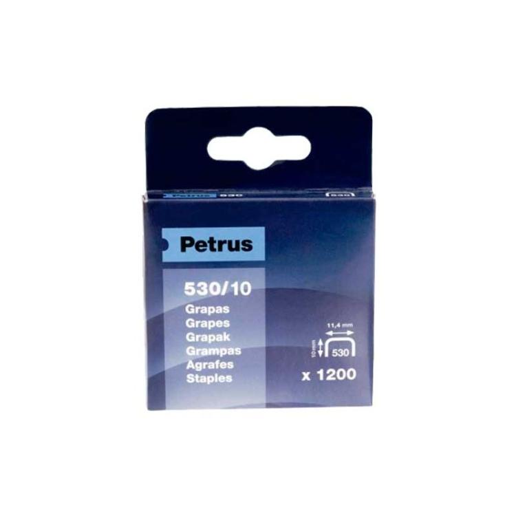 Petrus - CAJA 1200U. GRAPAS PETRUS 530/10 COBREADAS