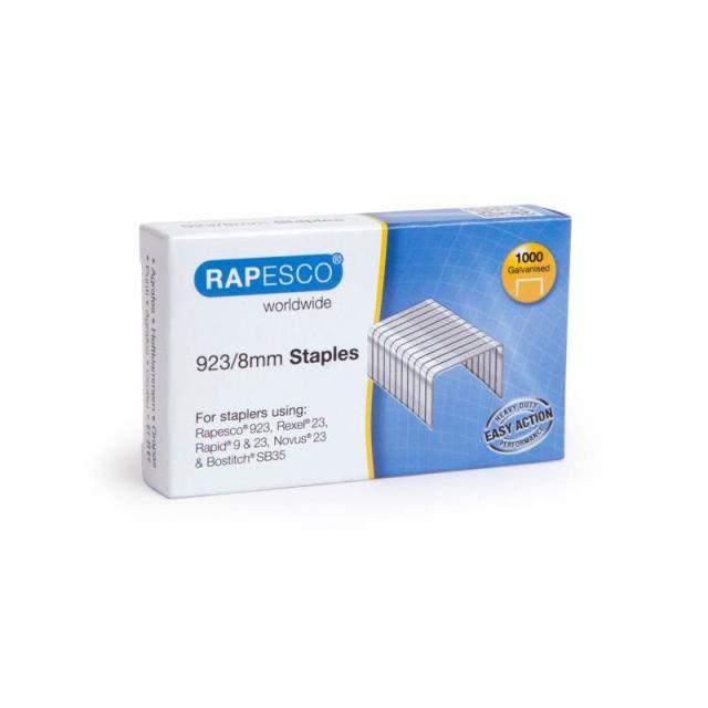 Rapesco - 1236 Paquete de grapas 1000 grapas