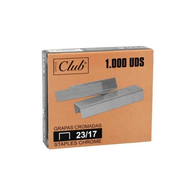 Office Club - CAJA 1000 GRAPAS OFFICE CLUB 23/17 GALVANIZADAS