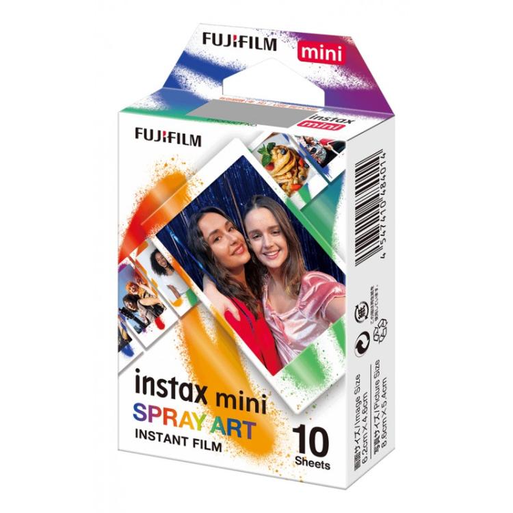 Fujifilm - Instax MINI Spray Art Film Multicolor