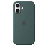 Apple - Funda de silicona con MagSafe para el iPhone 16 - Verde lago