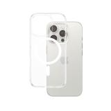 PanzerGlass - HardCase Transparent w. White MagSafe iPhone 16 Pro funda para teléfono móvil Transparente