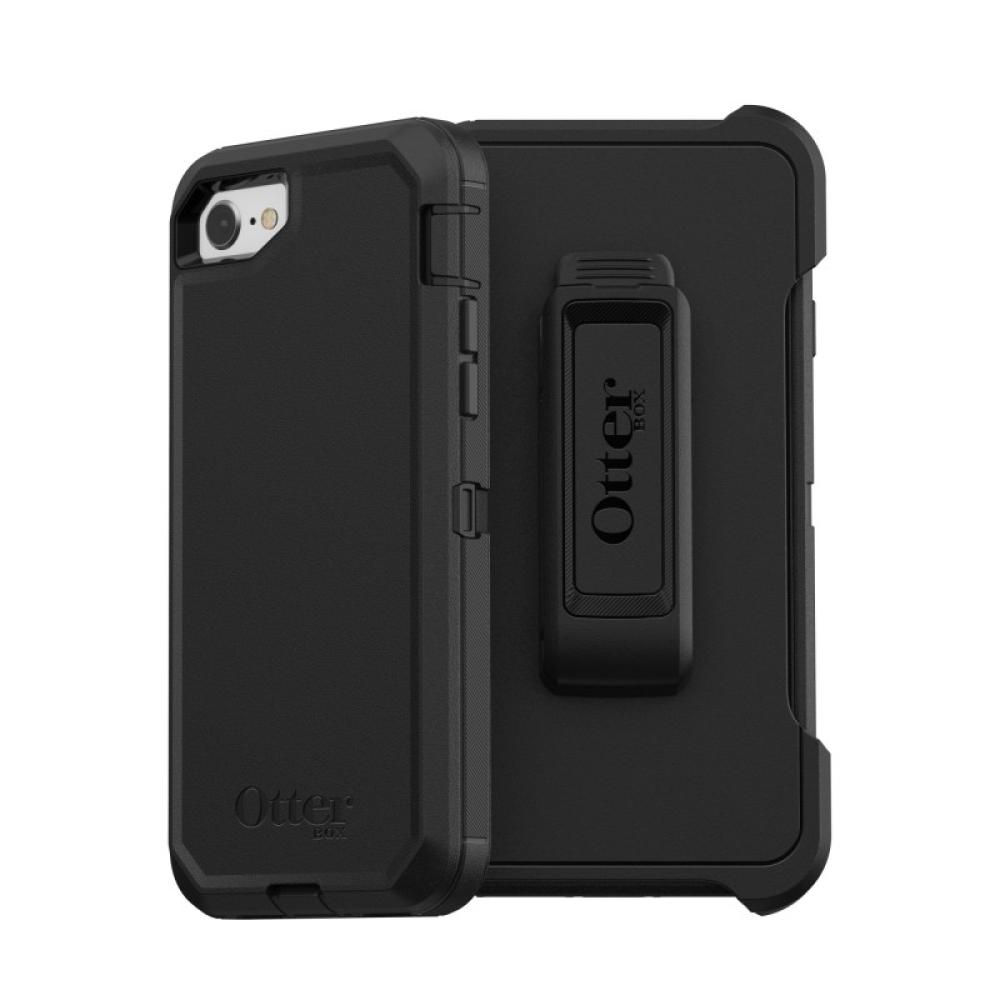 OtterBox - Defender Series para Apple iPhone SE (2nd gen)/8/7, negro