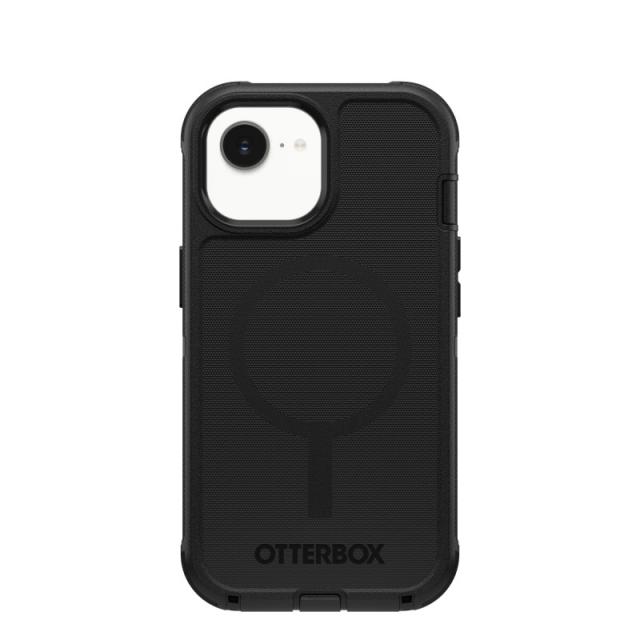 OtterBox - Defender Series para MagSafe para Apple iPhone 17e/16e/15/14/13, negro