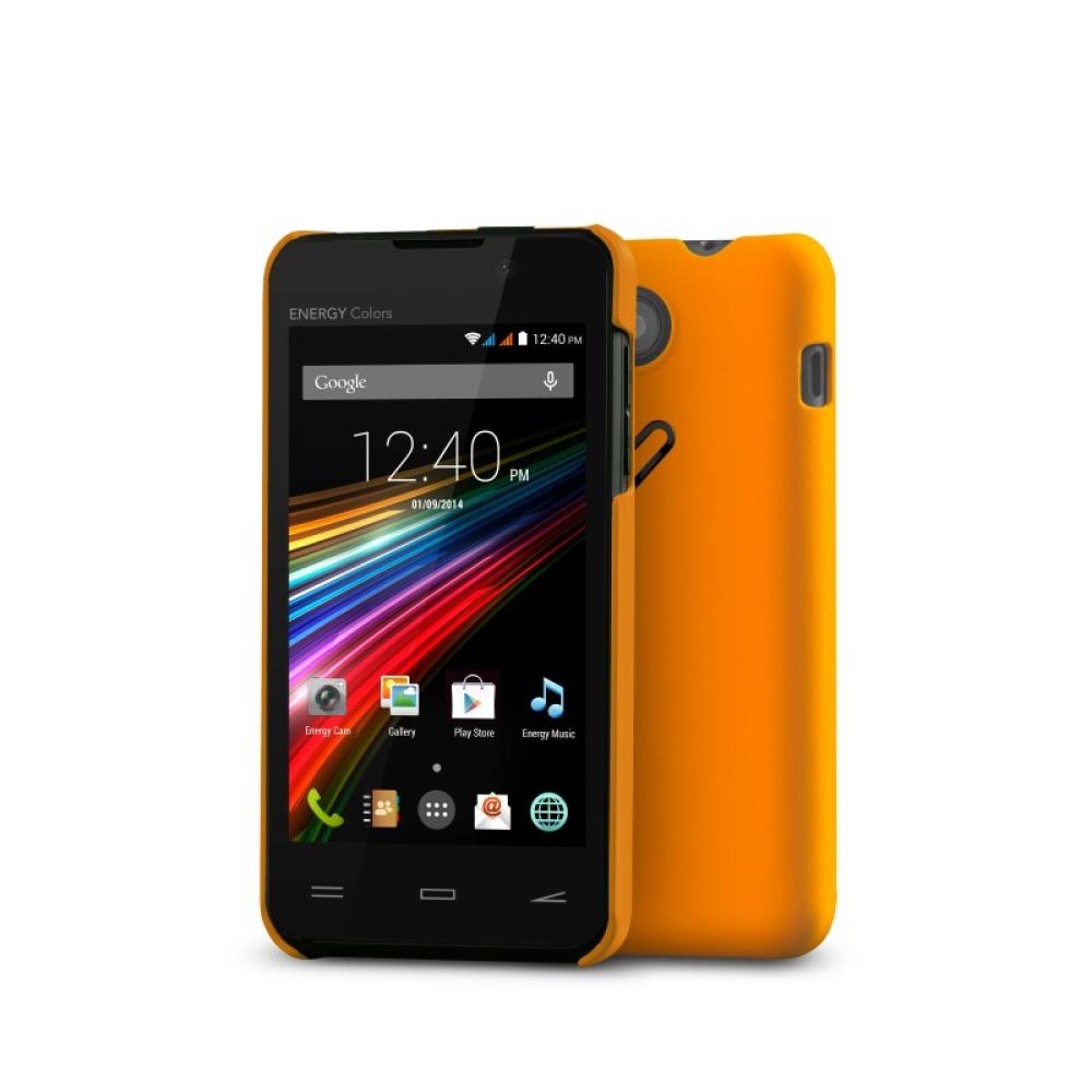 Energy Sistem - 422937 funda para teléfono móvil Folio Naranja